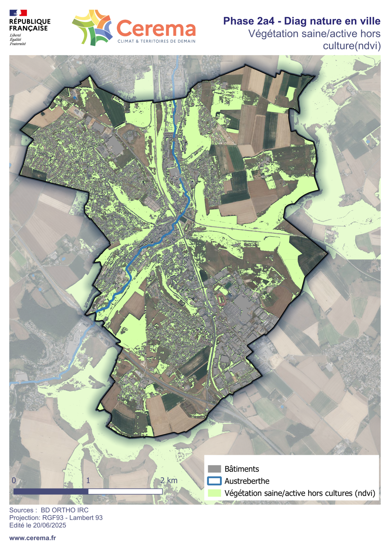 Identification de la végétation du territoire